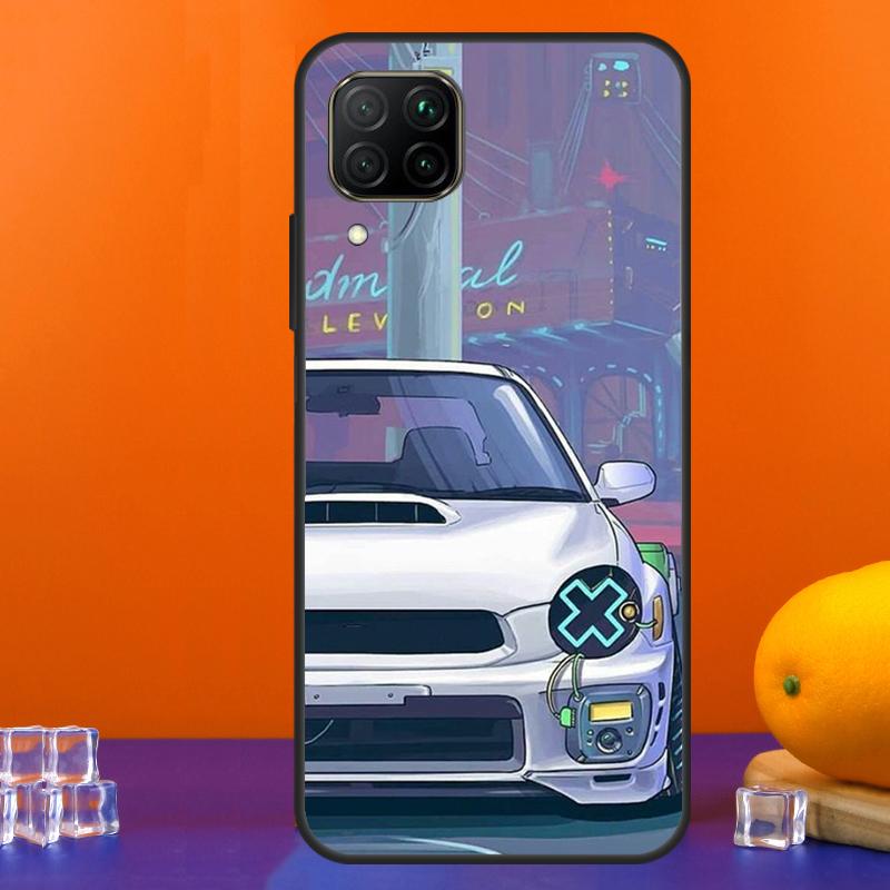 JDM COOL Car Cartoon For Huawei Nova 9 10 SE 5T 12i 12s 11i Y91 Y90 Y60 Y70 Y72 Y61 P60 Pro P20 P40 P30 Lite Case