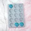 Molde de silicona con forma de concha de mar para hornear chocolate, jabón, velas, fondant, decoración de tartas de cumpleaños