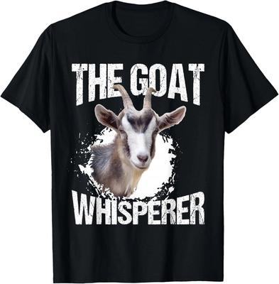 The Goat Whisperer Funny Goat Lover Farmer Gift T-Shirt