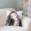 NNezukos KKamados Case Plush Fabric Soft Pillowcase Double Sided Print Cushion Cover Household Gifts