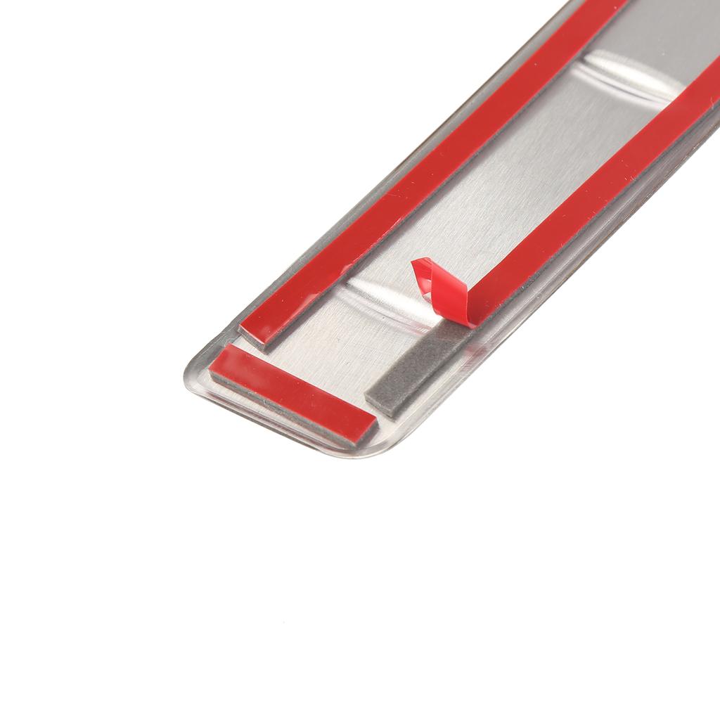 Rear Bumper Trunk Sill Plate Guard Stainless Steel Protector Fit for Harrier Venza XU80 2020 2021Titanium Silver