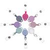 ID Lanyard ID Badge Holder Name Tag Easy To Pull Buckle Retractable Badge Reel  Office Accessories