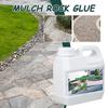 Rock Glue Strong Safe Adhesive 64 Oz for Landscaping Stone Bonding Pavers Walkways Driveways Patio Repair Non Toxic Dries Clear