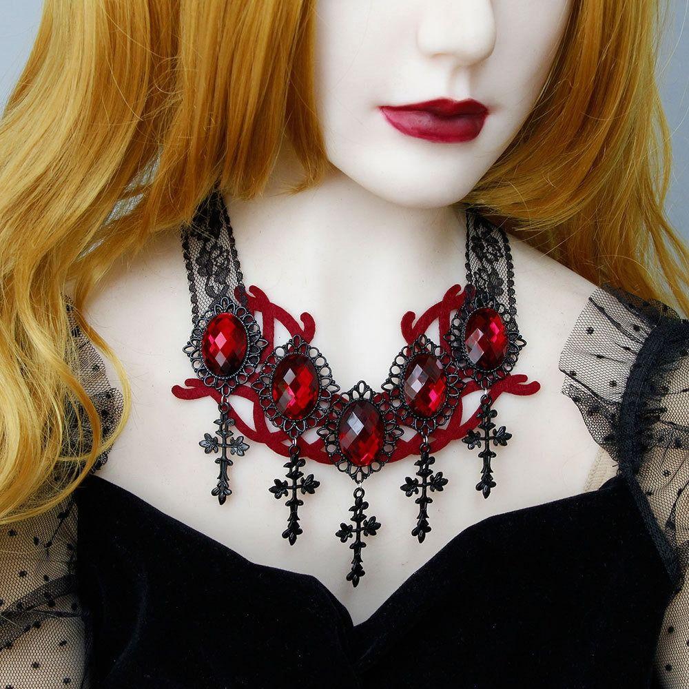 Halloween Witch Crown Black Veil Gothic Hair Clip New Hair Band  Halloween