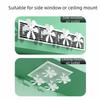 3Pcs Anti Direct Blowing Air Outlet Guide Fan Wall Mounted Air Conditioning Ventilator  Office