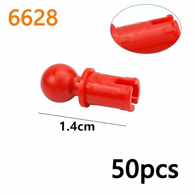 Bulk Technical Connector Pin Peg Cross Axle Building Blocks Parts Compatible with 2780 3673 6558 6562 MOC Bricks Toys