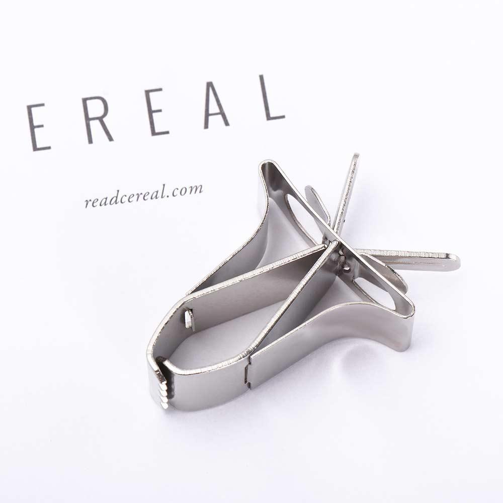 Conure Budgie Cage Accessories Vegetable Fruit Stainless Steel Clip Feeding Clamp Parrot Feeder Bird Food Holders