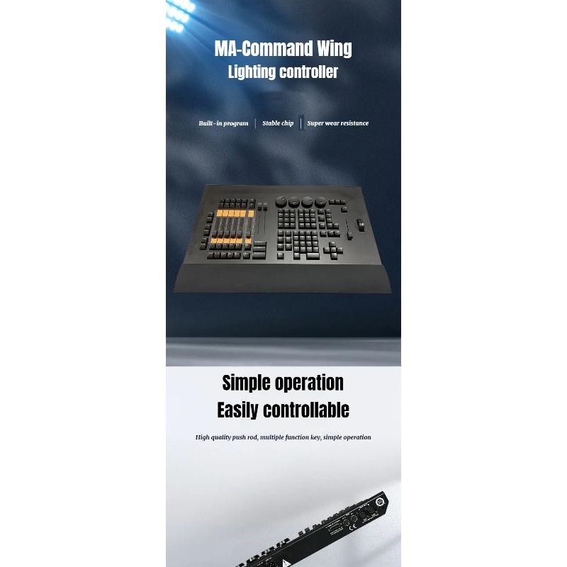 NEW MA2 Fader Wing Professional DMX 512 Console - High-Performance Stage Lighting & DJ Controller for LED Par, Moving Head Spotlights