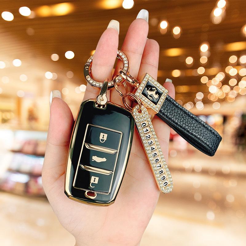 Applicable To Changan Cs75 Key Set Yidong Cs55 Car Yuexiang Cs35 Ruicheng Cc Ruicheng Cc Xinlingxuan Bag Buckle Case