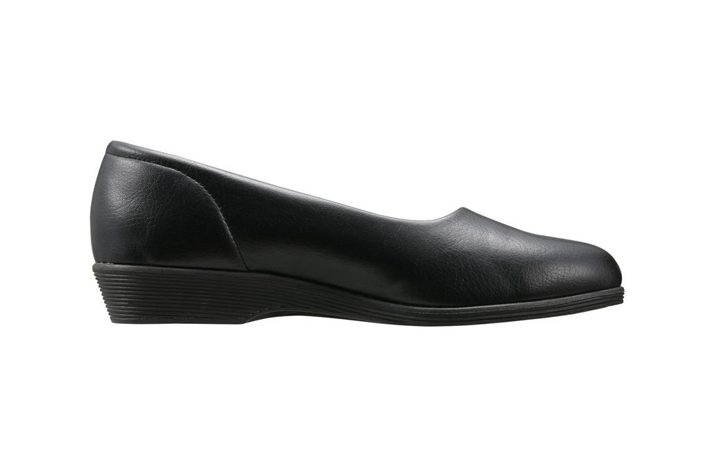 Pansy 4060 Office Stretch Size Black Shoes, Lightweight, Material, 23.5cm,