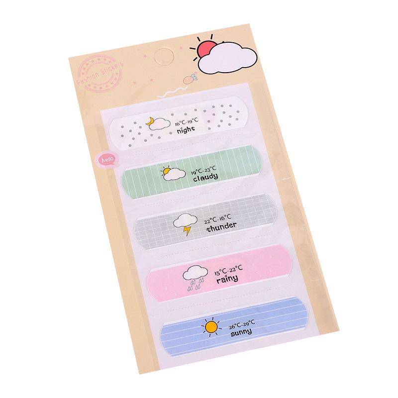 New Cartoon Band-Aid Shaped Stickers for Travel & Outdoor Use