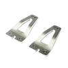 Kingfly Aluminum Alloy Front Damper Stay for Tamiya 4WD Super Hot Shot Ultra-Lightweight 1/10