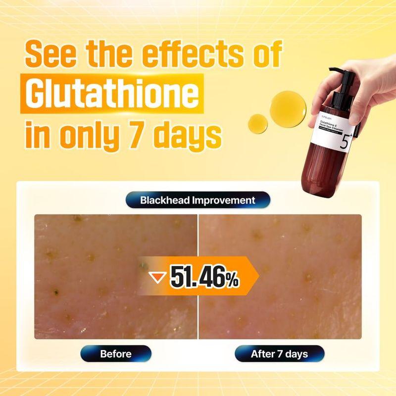 numbuzin - No. 5 Glutathione C Facial Spa Cleanser