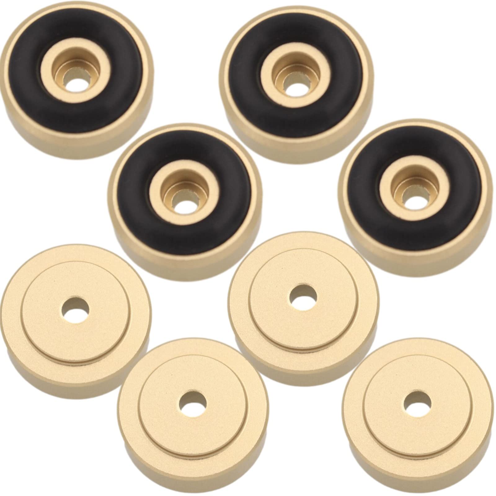 

Eitile Audio Insulators for Circular Prevents Set Speakers, Type, Feedback, 8-Piece (Gold) золотий