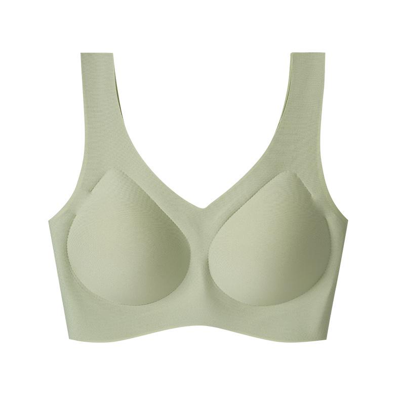 Seamless Thin Sports Bra - Anti-Sag, No Underwire, Beautiful Back Design for Young Girls