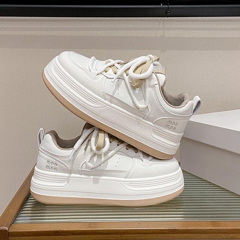 

2025 little white shoes women s autumn new Korean version ins female students leisure sports versatile board shoes street shot Y8623 40