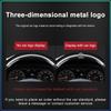 1Pcs Leather Carbon Fiber Car Steering Wheel Cover Emblem For Nissan Skyline Almera Qashqai Note Tiida Teana Juke Xtrail Nismo