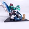 Demon Slayer Action Figures Kamado Tanjirou Rengoku Kyoujurou Anime Figure Collect Decoration Figurine Children Model Toy Gift