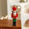 New Nutcracker Puppet Soldier Ornament Doll Merry Christmas Decoration Creative Gift Wooden Handicrafts Desktop Cute Ornament