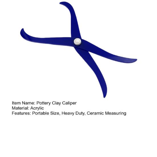 Lenktos kojelės keramikos molio apkaba Nešiojama Didelio patvarumo Akrilinė Keraminė Matavimo Molio Drožybos Formavimo Skulptūros Modeliavimo Keramikos Įrankiai