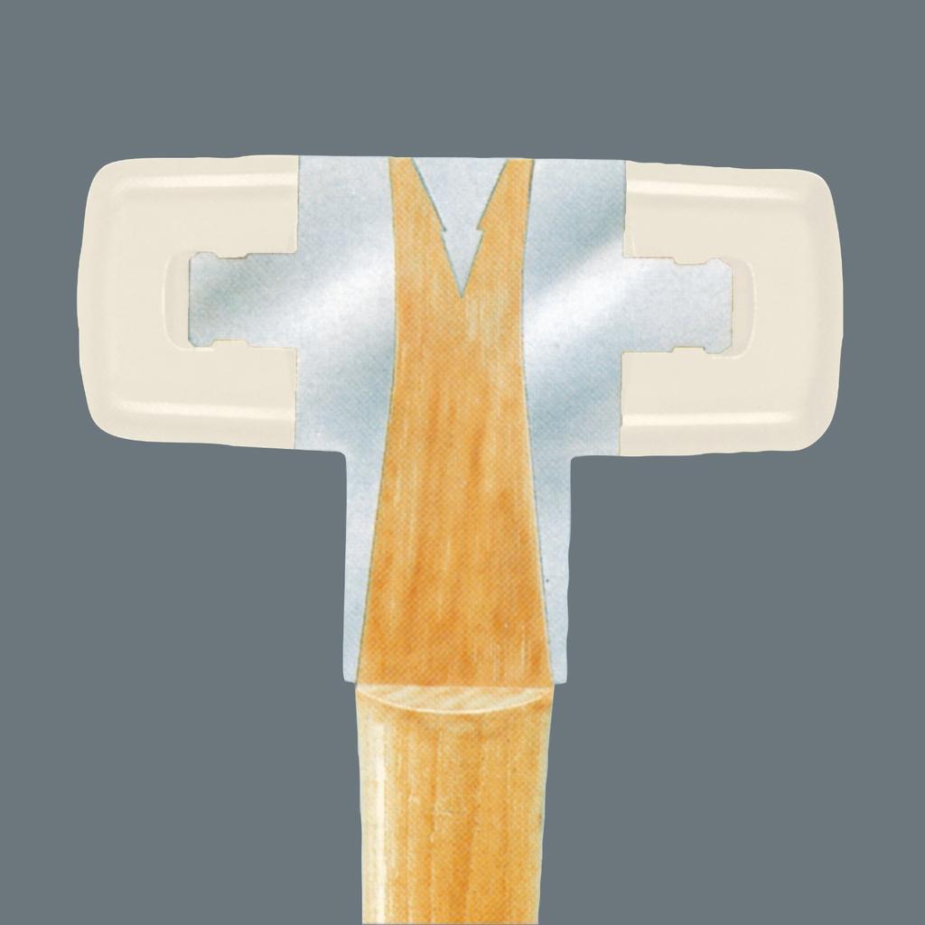 WERA Replacement Nylon Hammer Head, 60mm, 000435