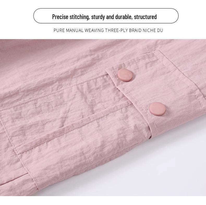 Damen Cargo Hose Rosa: Sommer 2025 Leicht Petite Schnelltrocknend Weitbein Sportlicher Stil