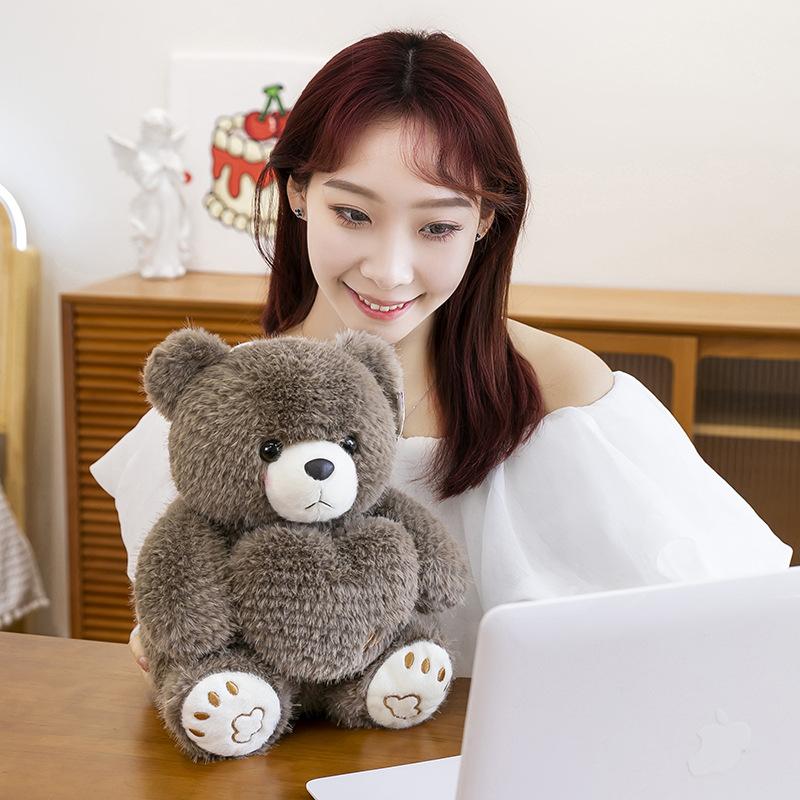 New Product Love Bear Doll Cute Teddy Bear Doll Birthday Children's Day Gift for Girlfriend