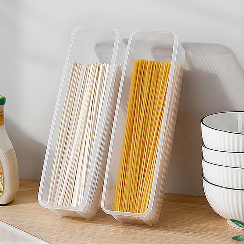 Κουτί Αποθήκευσης Ζυμαρικών Κουτί Αποθήκευσης Μακαρονιών Σπαγγέτι Κουζίνας Οικιακό Κουτί Αποθήκευσης Διατήρησης Δημητριακών Με Καπάκι Κουτί Αποθήκευσης Ψυγείου
