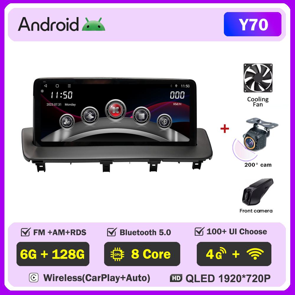 10.25 Inch For MAZDA CX-9 CX 9 CX9 2016-2021 Car Radio Multimedia Video Player Navigation GPS 4G Wireless Carplay Android Auto