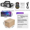 Double Projection Laser Light: Full-Color Animation Christmas, KTV, and Stage Strobe Light with Sound Control