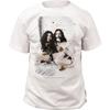 John Lennon In Bed Mens T Shirt Music Classic Concert Rock Band Tee New White