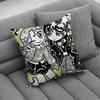 AAya Oosawa And MMitsuki Koga Print Pattern Sofa Cushion Cover Pillowcase Home Party Car Bedding