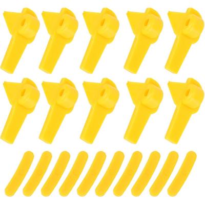 Tire Demount Head 20Pcs Car Tyre Changer Protector Tire Machine Part Mount Demount Head Duck Insert Rim Protector Tire Changer Protective Rubber Mats