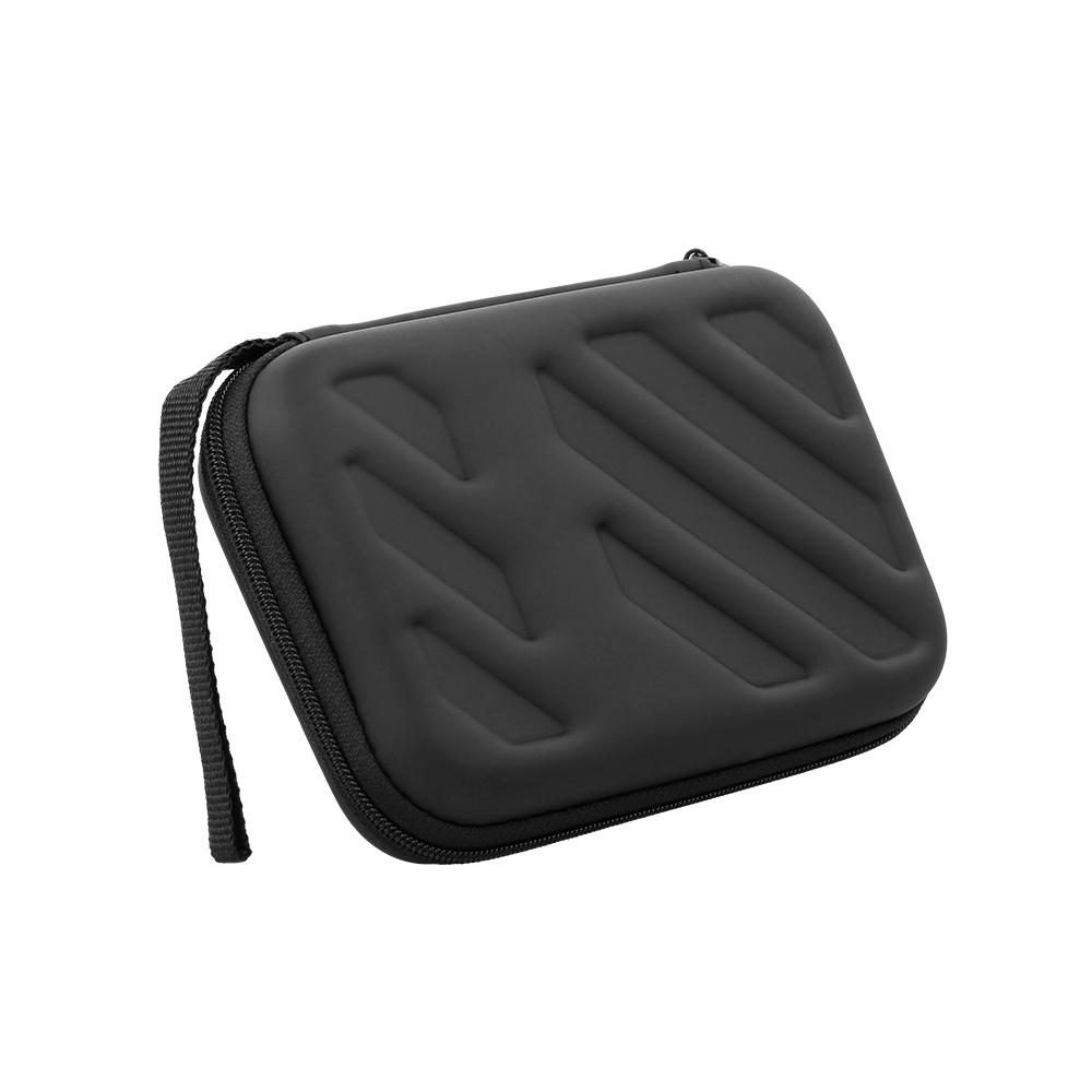 External Hard Drive Disk Case Shockproof  2.5in  with Mesh Pocket and Soft Inner Fabric Carrying Case for Travel and