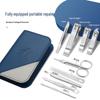 THREE SEVEN 9-Piece Carbon Steel Manicure Set