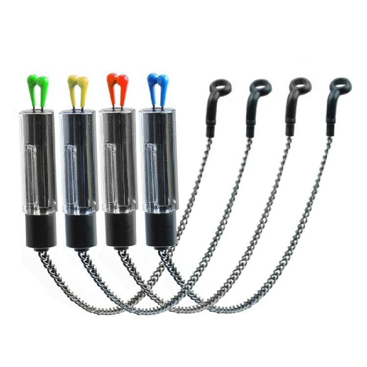 Bites Alarms Fishing Swingers Bobbins Portable Fishing Rod Illuminated Fish Bites Indicator Fishing Tackle Accessory