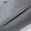 LOMON Men's Double-Sided Wool Blend Overcoat