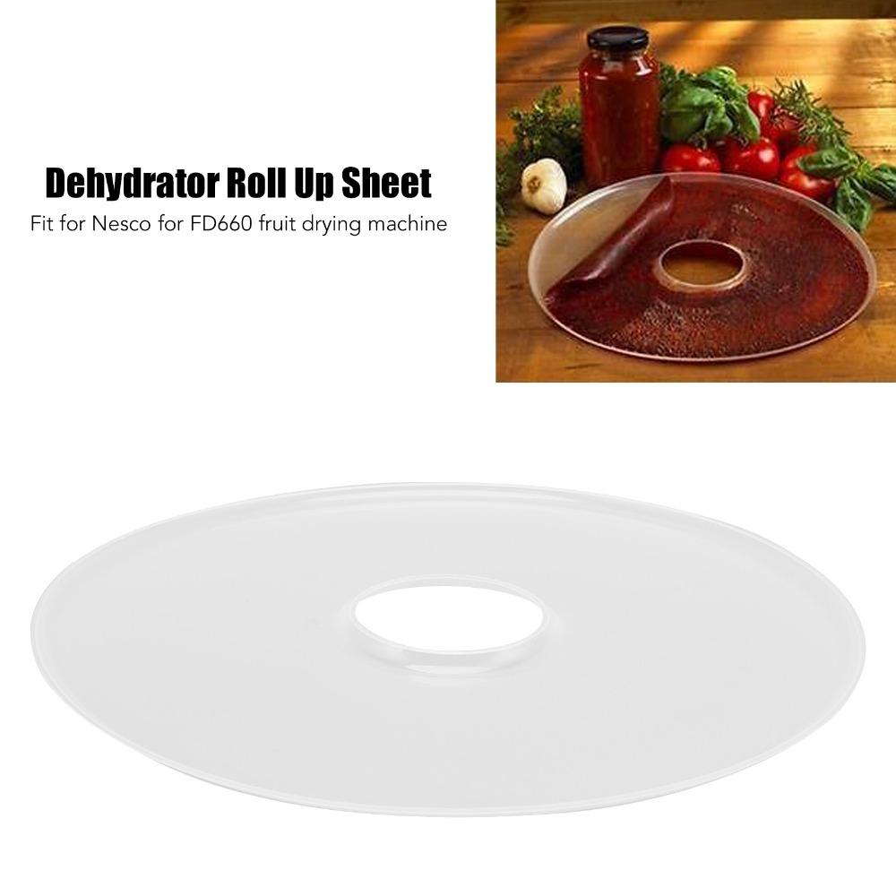 Transparent Green Food Dehydrator Sheet Round Dehydrator Water Tray For Nesco Dehydrator
