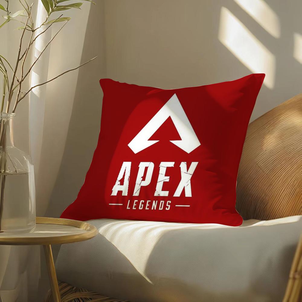 Game A-Apex Legends Cushion Cover Soft Short Plush Pillow Cover Smooth Cozy Texture Aesthetic Cushion Case Home Decor