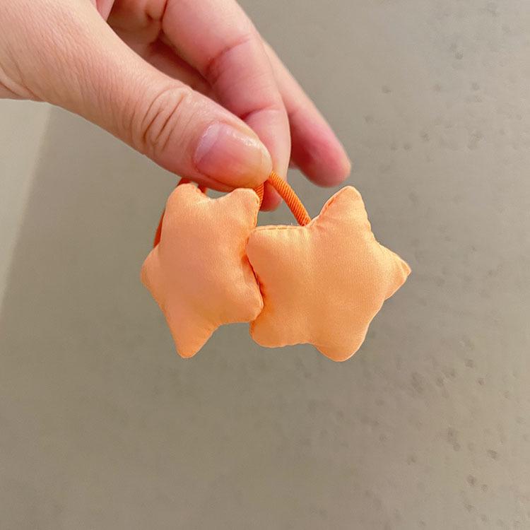 Children's Candy Color Star Hair Tie - Cute Baby Ponytail Accessory