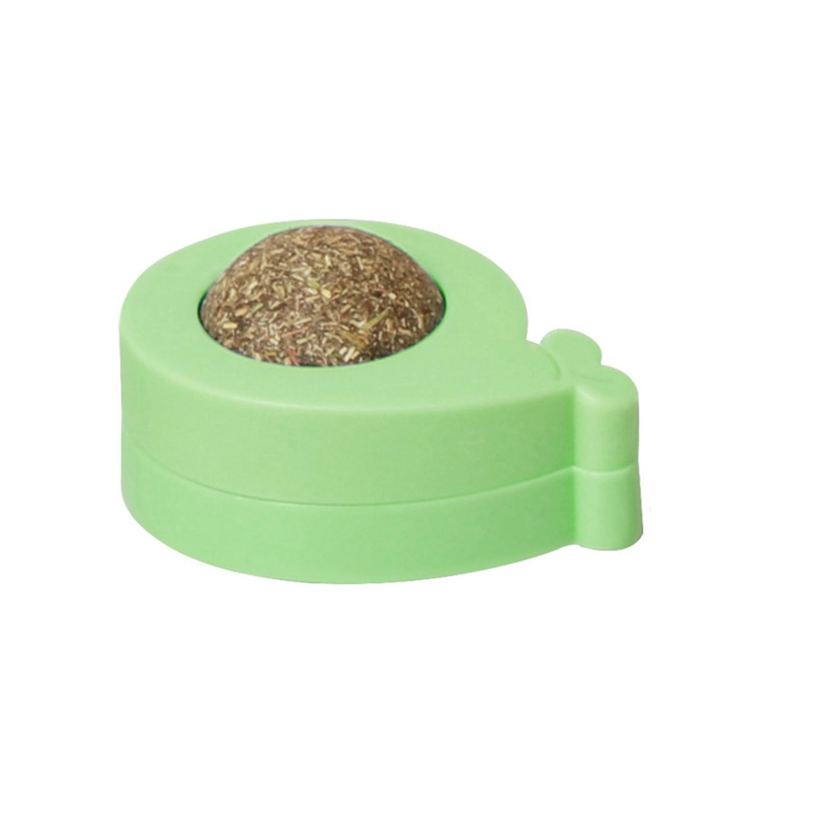 

Rotating Mint Ball Chewing Toy Teeth Cleaning Pet Snacks Mint Ball One Size зелений
