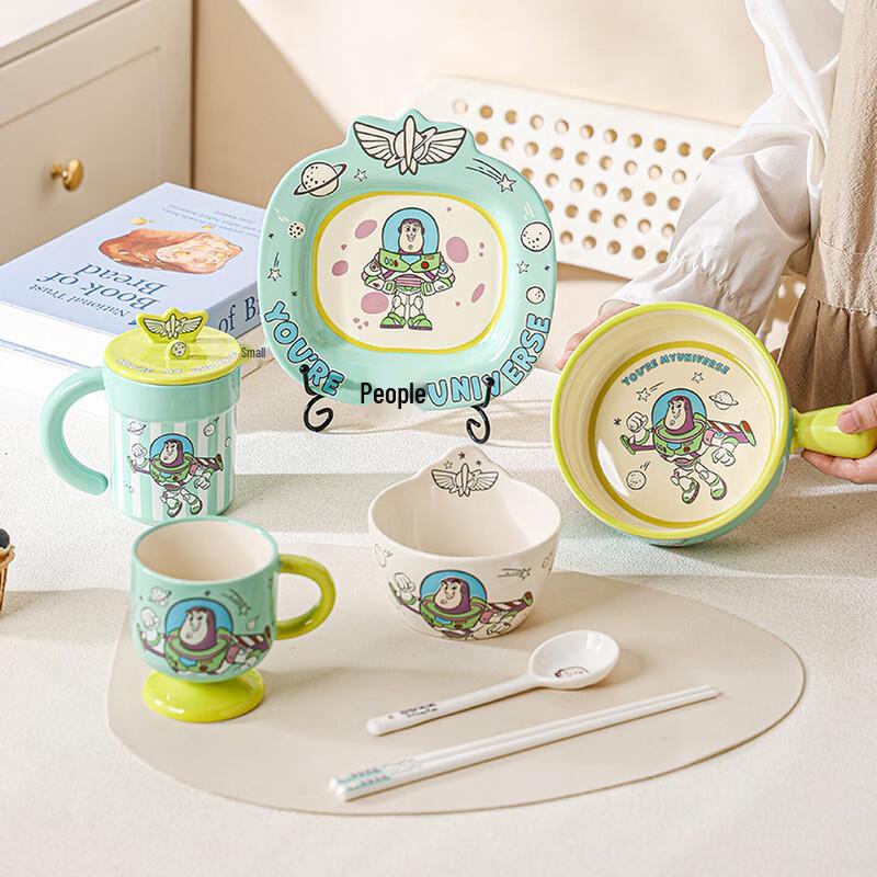 Disney Buzz Lightyear Ceramic Tableware Set