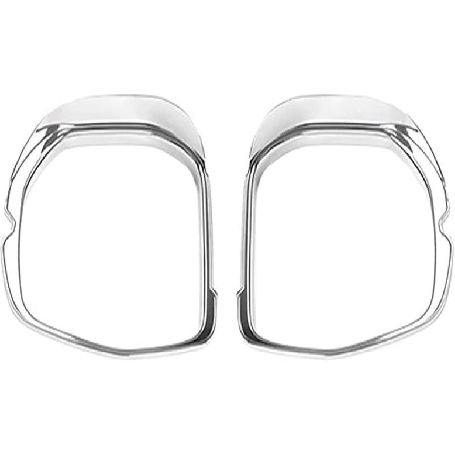 Auto Seitenrückspiegel Regenschutz Augenbraue Verkleidungsrahmen Aufkleber Schale Zubehör Passend für CR-V 6. Generation 2023-2025(Schwarz)