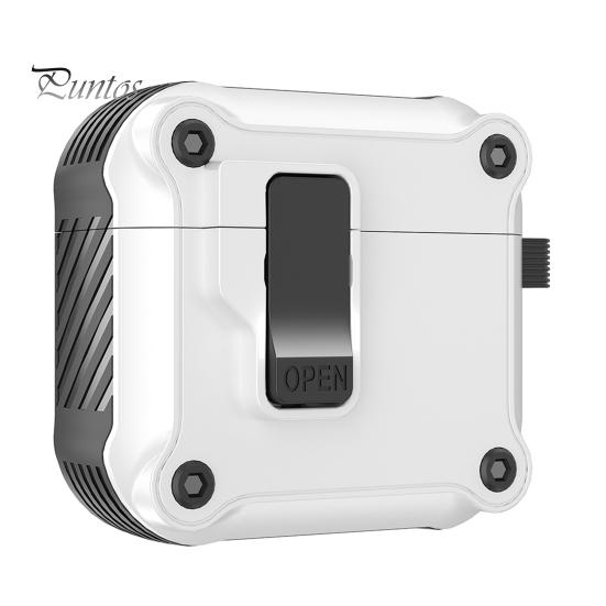 

Защитный чехол для наушников, ударопрочный, ударопрочный, защита на 360 градусов, защитный чехол для AirPods 4 for Airpods 4 белый