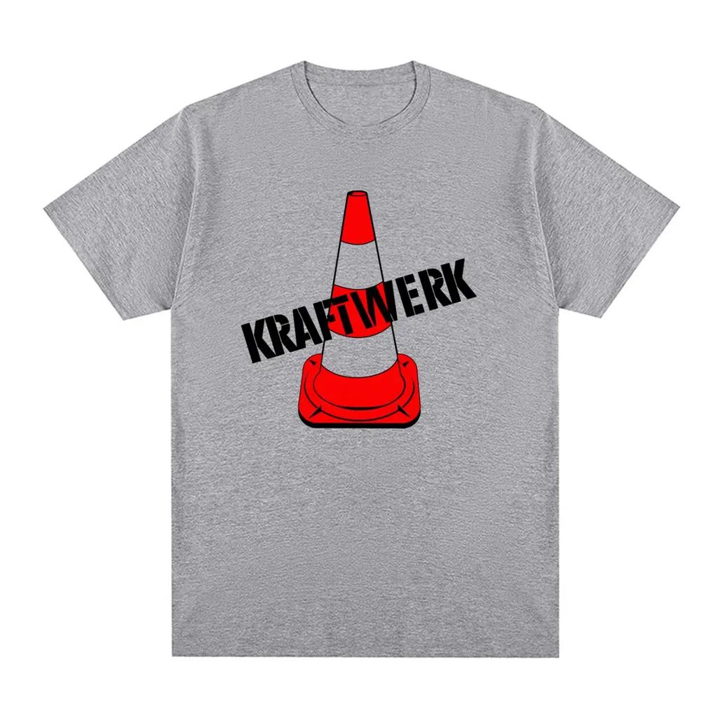 Kraftwerk Vintage T-shirt Fashion brand Computer Worlldd Cotton Men T shirt New Tee Tshirt Womens Tops
