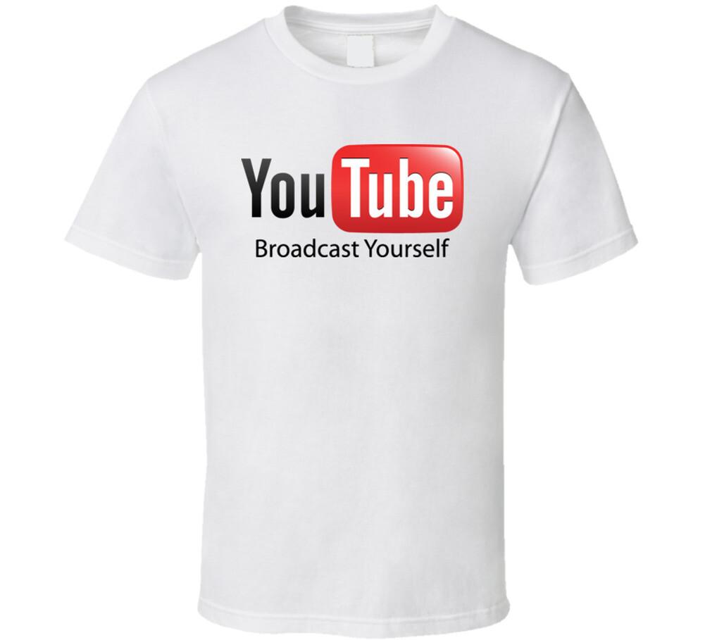 You Tube Logo T Shirt Mens Womens Tees Top S