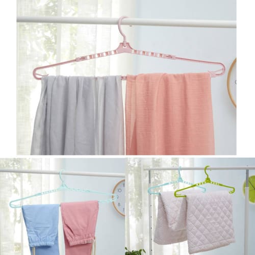 Folding Bath Towel Hanger, Slim, Wide, Folding Towel Hanger, Laundry Hanger, Clothes Hanger, Extendable, Folding Clothes Hanger, Suitable for Indoor a