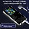 1.8 Inch Metal Touch Mp3 Mp4 Music Walkman Player Bluetooth 5.0 Fm Radio Alarm Clock Pedometer E-book Built-in Speaker Audio