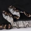 European & American Sexy Leopard Print Color Block A-Line Lace Tie-Up Camisole