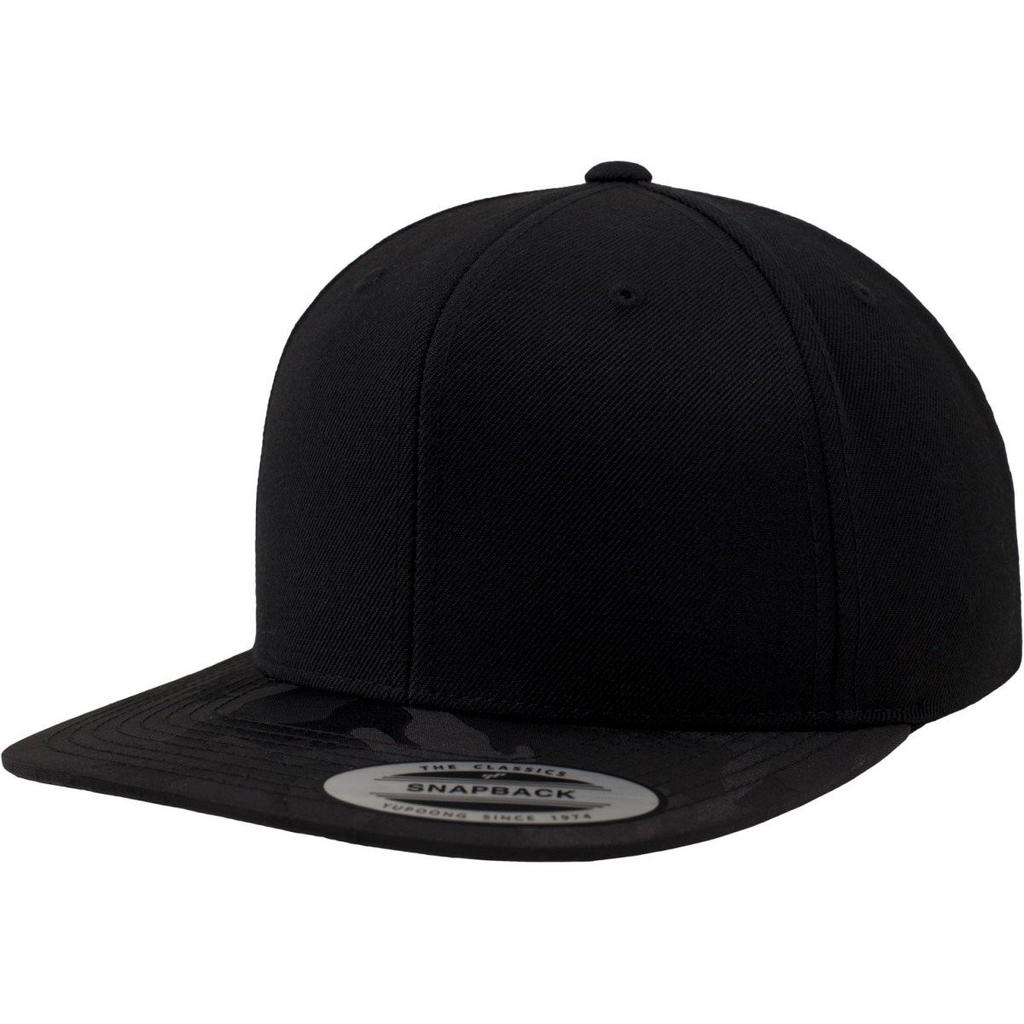 Flexfit Camo Visor Snapback Cap